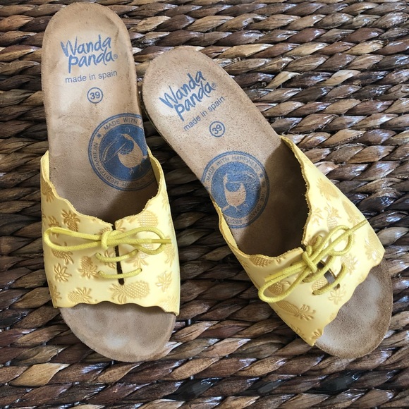 Wanda Panda Shoes Wanda Panda Pineapple Slides Poshmark